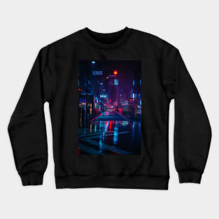 Night City Lights Crewneck Sweatshirt